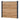 Easy Rhombus Blickdurchlässig Sichtschutzzaun Kunststoff - Desert Oak