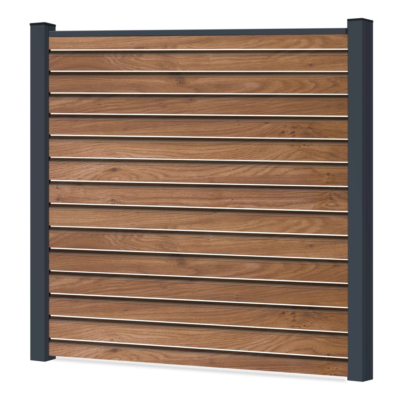 Easy Rhombus Blickdurchlässig Sichtschutzzaun Kunststoff - Winchester