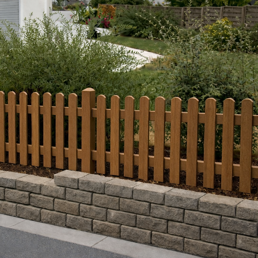 Zaunlatte Golden Oak 85x25 mm