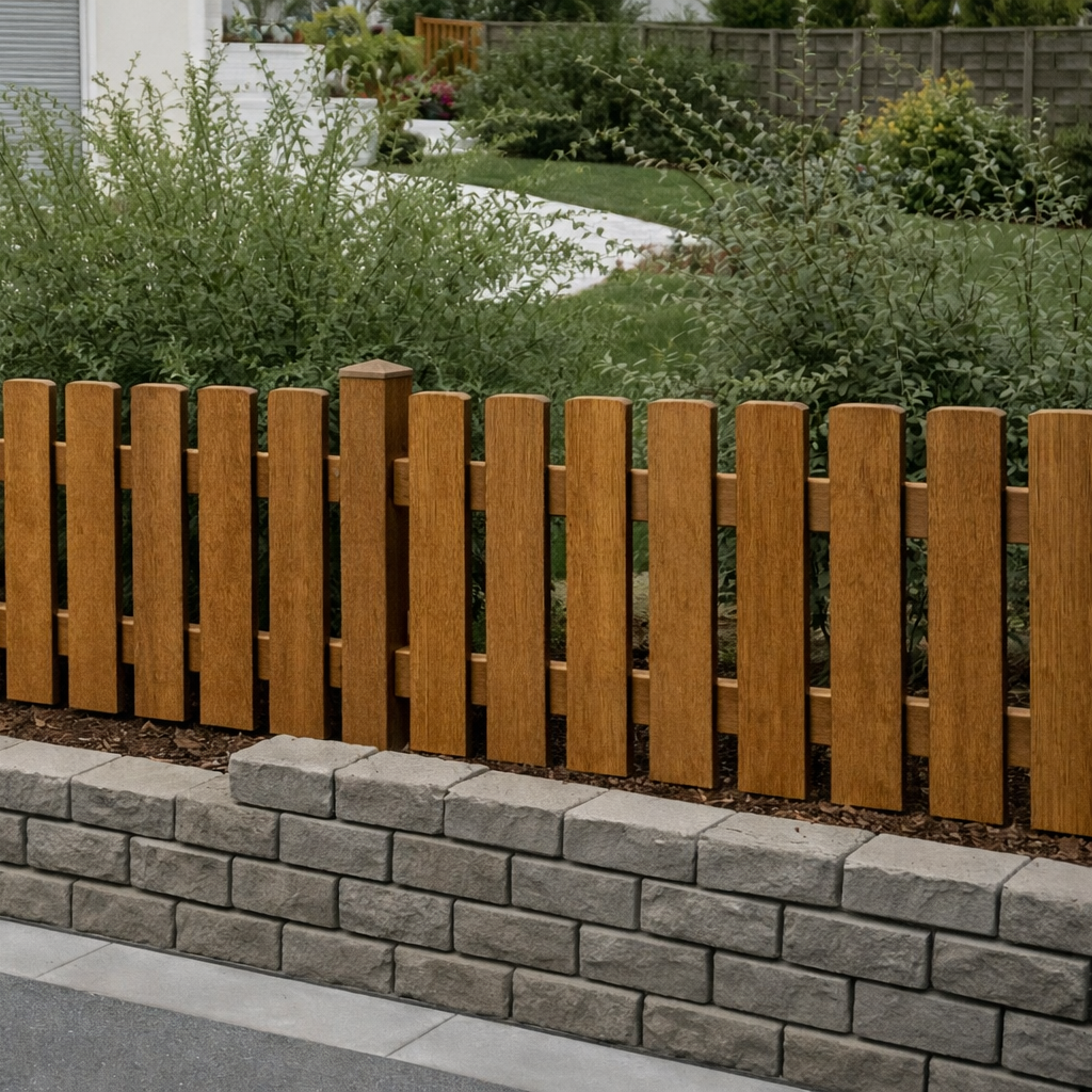 Zaunlatte Golden Oak 120x25 mm