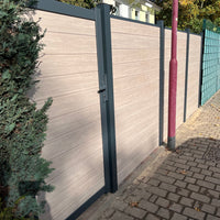 Zauntor für Sichtschutzzaun Sheffield Oak light - XL Optik