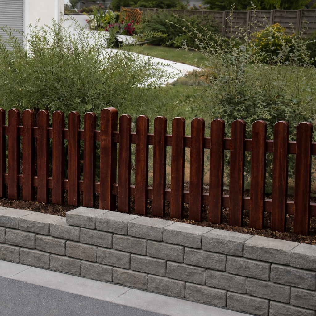 Zaunlatte Mahagoni 85x25 mm