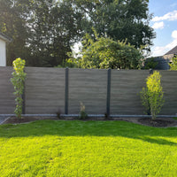 Sichtschutzzaun Kunststoff - Monument Oak XL Optik