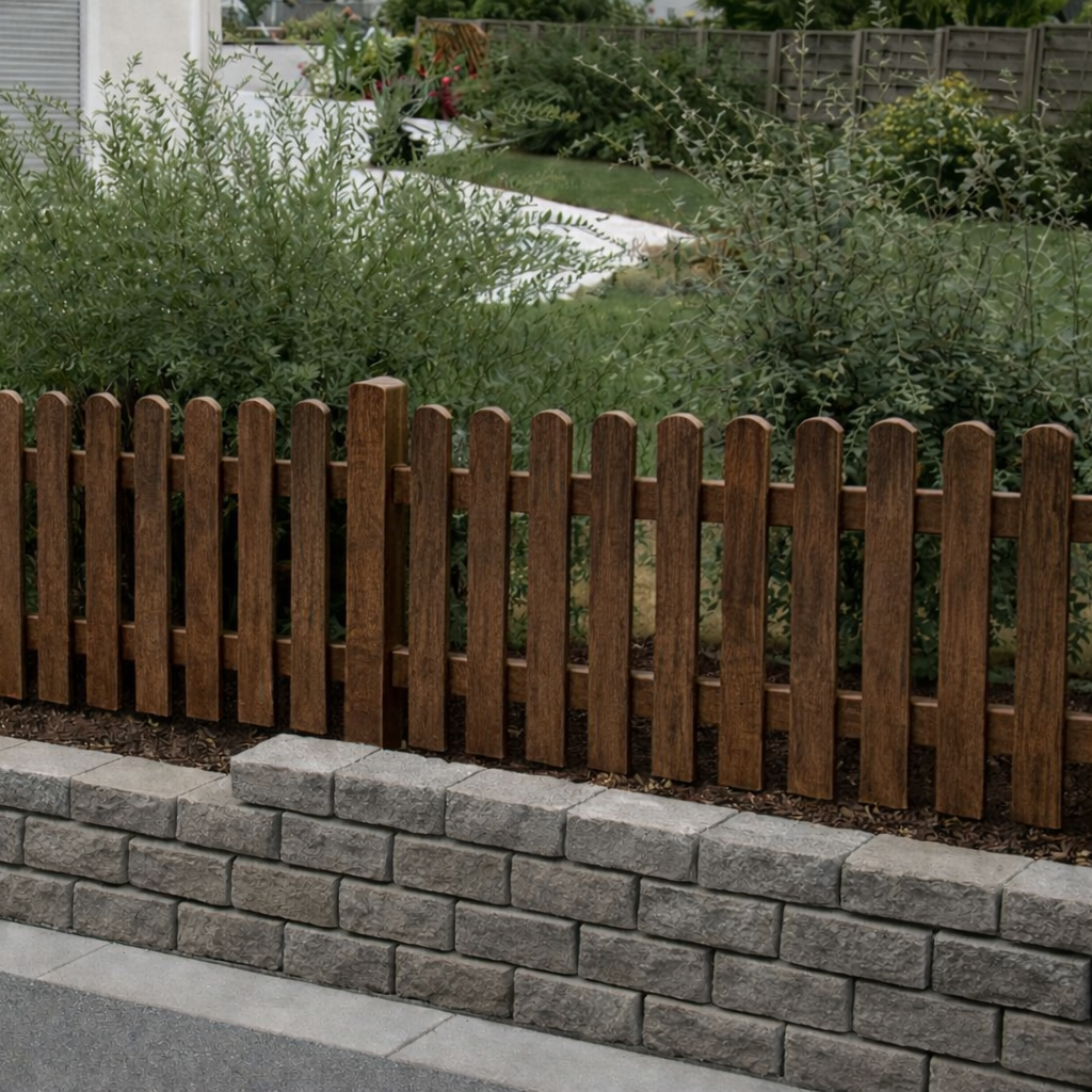 Zaunlatte Nussbaum 85x25 mm