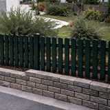 Zaunlatte Tannengrün ähnl. RAL 6009 85x25 mm