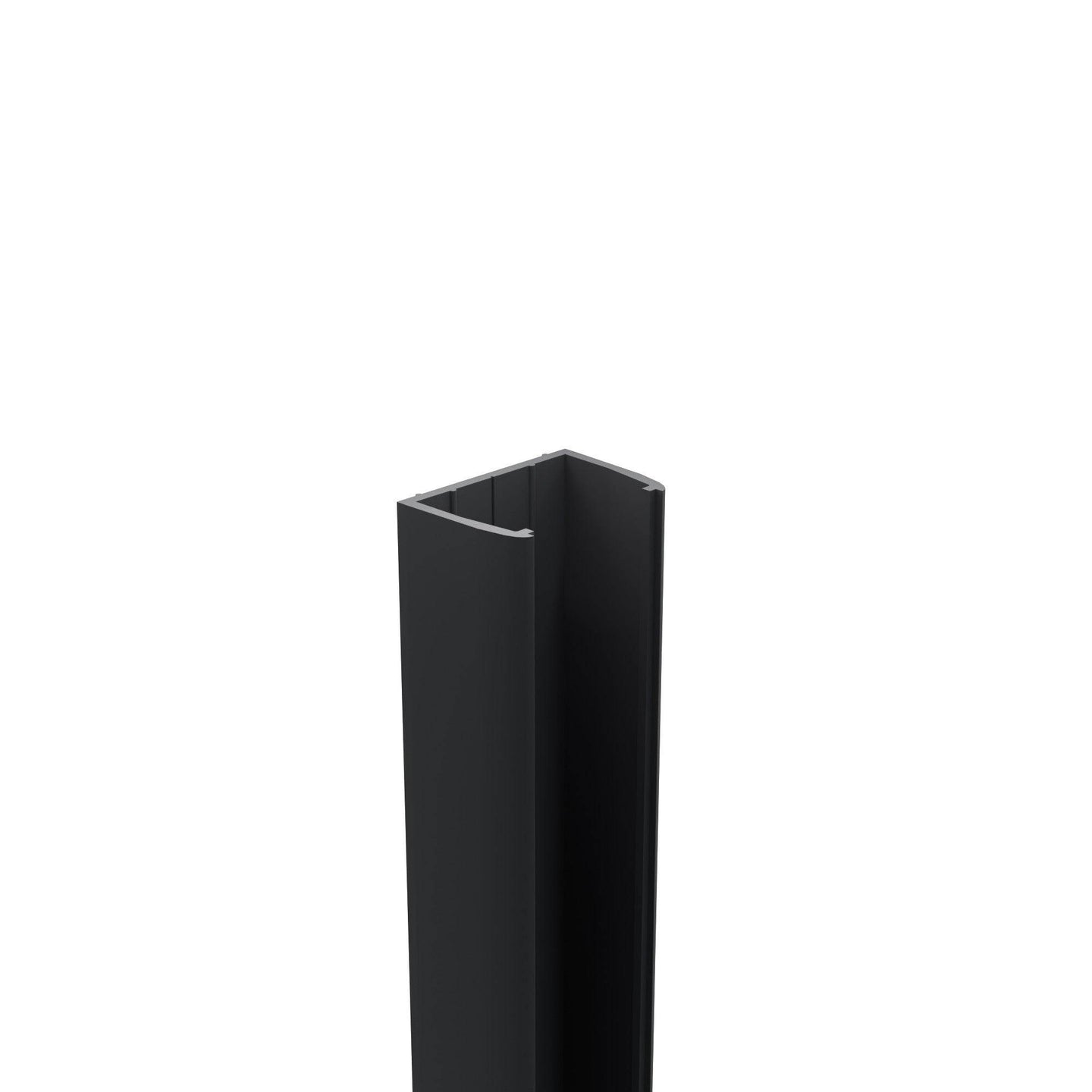 Easy Wandanschlussprofil 190 cm Anthrazit - Zaunstudio