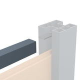 Easy Abschlussprofil Anthrazit RAL 7016 1750 mm