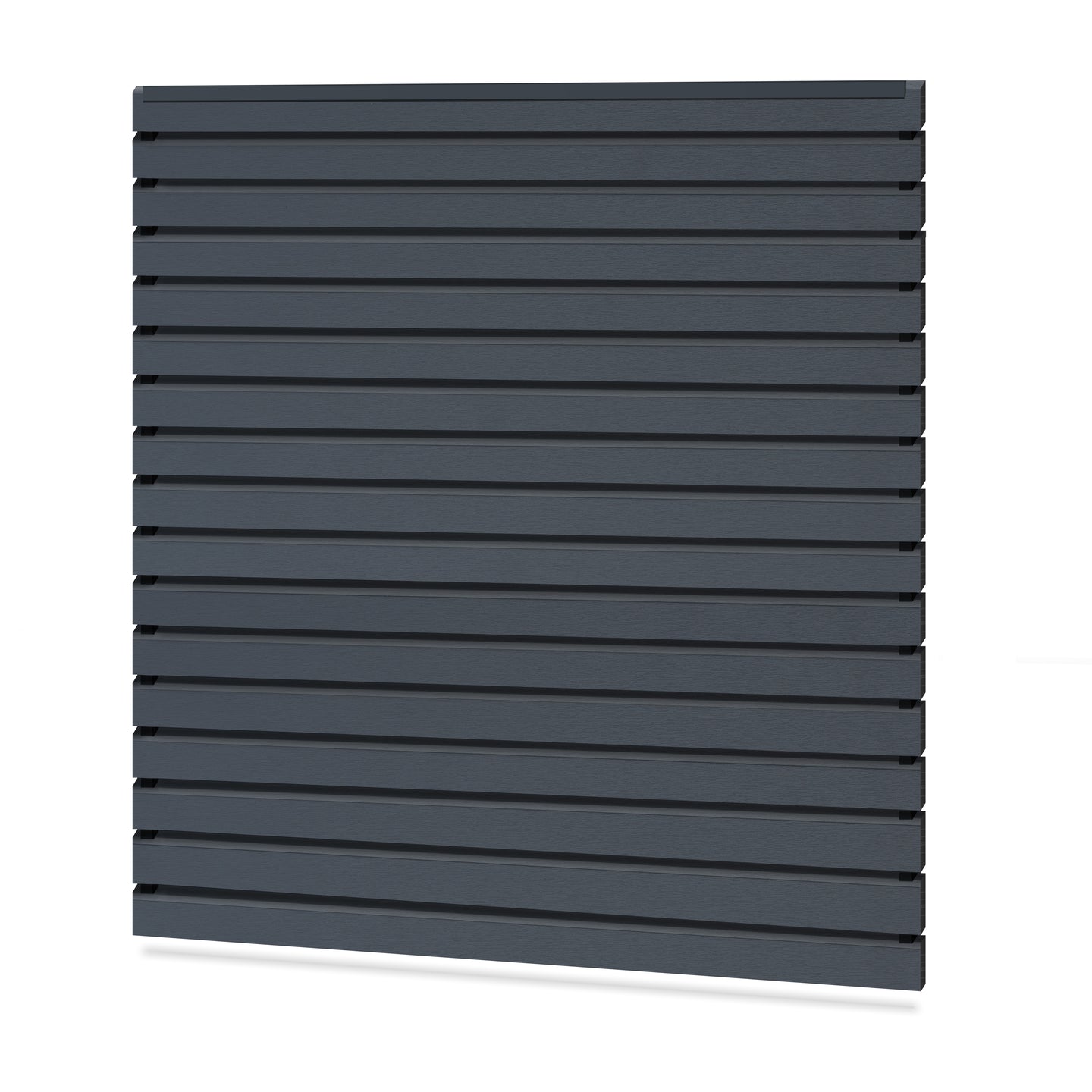 Easy Rhombus Blickdicht Sichtschutzzaun Kunststoff - Basaltgrau