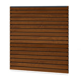 Easy Rhombus Blickdicht Sichtschutzzaun Kunststoff - Golden Oak