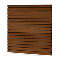 Easy Rhombus Blickdicht Sichtschutzzaun Kunststoff - Golden Oak