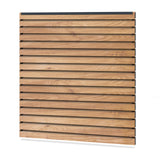 Easy Rhombus Blickdicht Sichtschutzzaun Kunststoff - Irish Oak