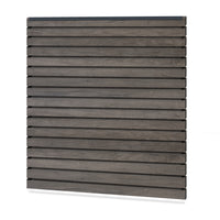Easy Rhombus Blickdicht Sichtschutzzaun Kunststoff - Monument Oak