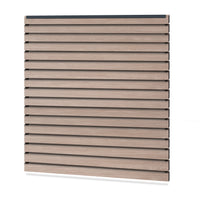 Easy Rhombus Blickdicht Sichtschutzzaun Kunststoff - Sheffield Oak light